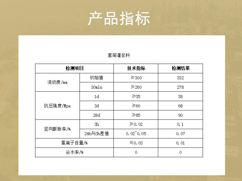 扬州套筒灌浆料厂家