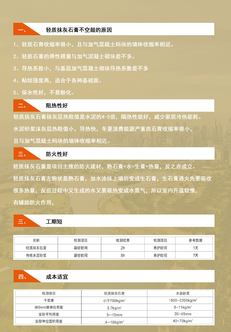 扬州轻质抹灰石膏